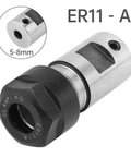Rock Solid One Piece Motor Shaft Collet Chuck Spring For Milling Machines And Lathes Cnc Cutting Tool Holder high hardness steel 5-8mm size