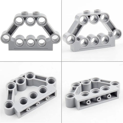 67 Piece DIY Engine Kit With Cylinder Piston Connecting Rods Crankshaft And Pin Connector Block For MOC Technic Building Sets