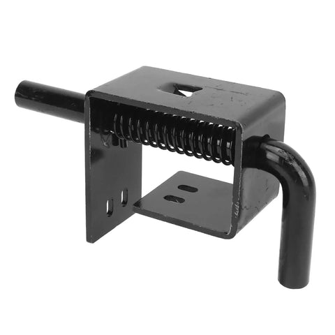 Badass Metal Trailer Gate Spring Lock For Carry On Utility Trailers Featuring Quick Snap Install and Hella Secure Grip Latch Mechanism