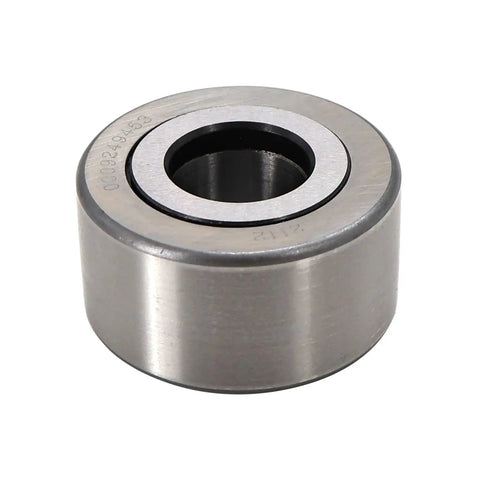 Straight Up Durable Forklift Mast Bearing Support Roller 0009249453 close-up view of metal roller for pallet jack and lift truck.