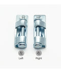 Heavy Duty Detachable Folding Concealed Hinge for Cabinets and Doors, Ferro-Hinge CL257-2, steel, left and right components