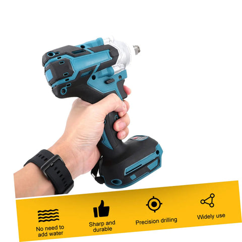 Kickstart Your Garage Game With This Badass Kallory Rechargeable Electric Impact Wrench. Boasting High Torque Power For Effortless Tire Swaps And Quick Maintenance. No Battery Included But Ready To Rock Any Project. A Serious Pro Grade Tool That Makes