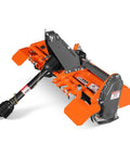 48 Inch Tractor Rotary Tiller Attachment For 3 Point Cat 1 Hitch Chain Drive PTO Shaft Included With Shear Bolt LRT48