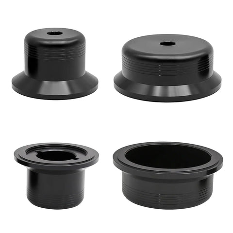 Black metal components of 6.6L Main Crankshaft Seal Driver Kit Front and Rear Seal Installer For 2001 2016 Diesel Engines LB7 LLY LBZ LMM LML