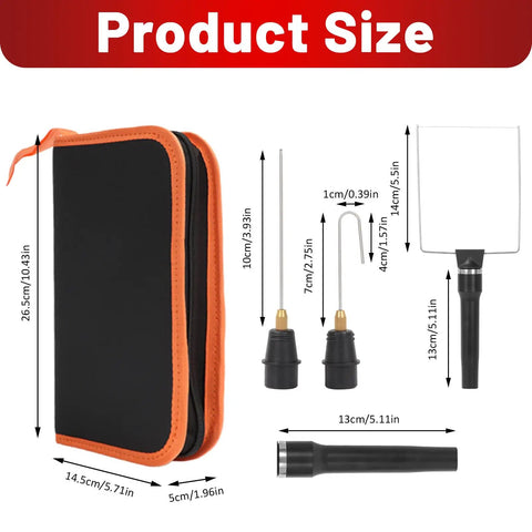 Three In One Foam Cutter Kit With Hot Wire Pen Bending Knife And Bow Cutter For DIY Crafts, product dimensions shown