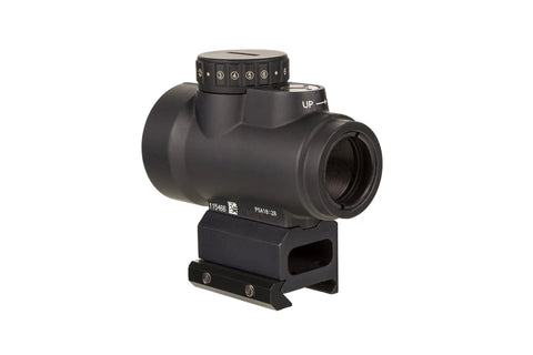 MRO HD Red Dot Sight Built For Speed Target Acquisition With Sealed Mini Reflex Optic shown mounted and angled