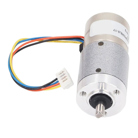 Hardcore Two Phase Four Wire Mini Gear Motor Crafted From Rust Resistant Stainless Steel Helical Gears for 3D printer drives.
