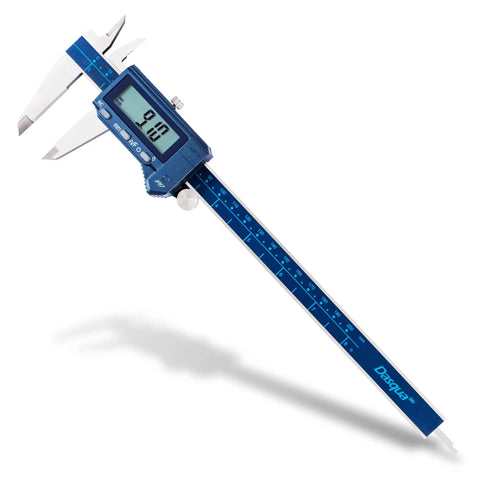 8 Inch Digital Caliper Stainless Steel IP67 Coolant Proof With 200mm Range, 0.03mm And 0.0015in Precision, Large LCD Display