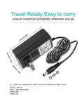 15V 2A AC DC Power Supply Adapter Charger Cable Cord For Theragun Mini Gen 1 And Theragun Prime Massager Gun Direct Replacement