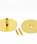 Door Knob Filler Plate For Old Holes, Dummy Deadbolt Cover With No Show Screws, 2 5/8 Inch Diameter, Adjustable Filler Plate For Privacy
