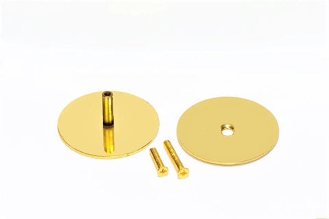 Door Knob Filler Plate For Old Holes, Dummy Deadbolt Cover With No Show Screws, 2 5/8 Inch Diameter, Adjustable Filler Plate For Privacy