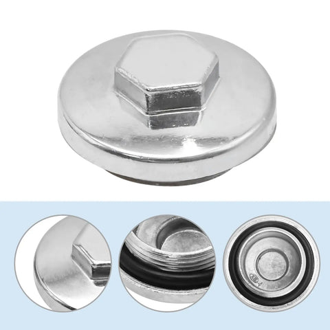 Rear Differential Gear Case Oil Cap Replacement For Honda TRX 250 300 350 400 450 500 Aluminum Cap for Gearbox Oil Filler Cap