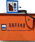 Heavy Duty High Frequency Switching Power Supply For Industrial Machining 12V 1000A Three Phase Ac380v orange unit with control panel.