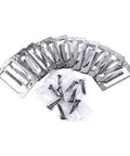 Single Gang Drywall Brackets Pack Of 10 Retrofit Ready Low Voltage Installations No More Plastic Cut In Boxes Hardware Included