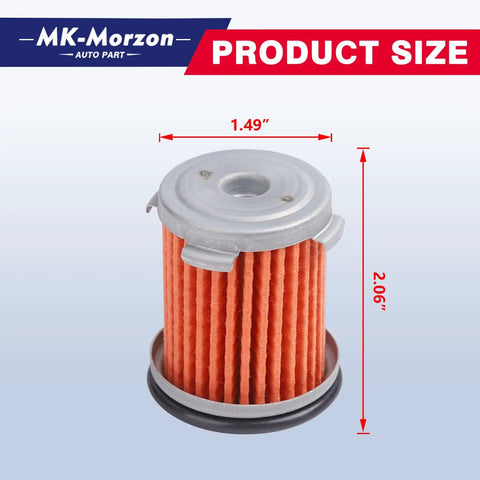 Acura Transmission Filter With Oil Cooler And O Rings Direct Fit For Honda Accord CR V Civic Pilot, size 1.49" x 2.06"