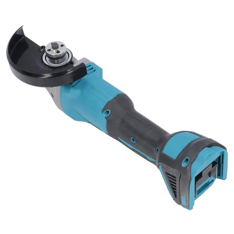 Pro Grade Brushless Angle Grinder And Cordless Impact Wrench Set delivering 350 Nm torque and 9500 RPM speed with ergonomic handle.