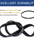 Washer Drive Belt 5 Rib 23 Inch For Top Load Washers Replacement AP6024314 PS11736832 4455970 black rubber belt