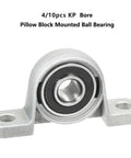Heavy Duty Ball Bearing Pillow Block Support High Load Capacity 8 10 12 16 17mm Sizes For Machinery Or DIY Builds Four Pack Strength Mounted Here Handles Work With No Sweat Plus Self Aligning Design And Friction Reduced Inserts. 22mm cast iron pillow block bearing with sealed chrome insert for machinery repair
