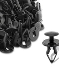 Upgrade Your Daily Driver With These Tough As Nails Gm Fender Liner Clips Push Type Fasteners For Buick Enclave And Cadillac Escalade Trim Panel Hardware, black thermoplastic clips, 20mm size.