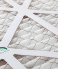 Close-up of Six Pack MERV 10 Pleated Air Filter For Carrier Payne Bryant HVAC Systems Replacement Filter High Efficiency Filtration