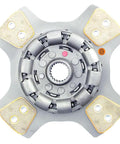 Trans Clutch Disc For International Harvester Tractors 430 480B 480C 580 Series, Heavy Duty Rockford 4-Button Design, 21 Teeth