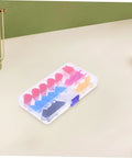 Gleavi 35 Piece Silicone Tapered Plugs Kit Seals Tubes Perfect For Spray Painting, Anodizing, And Powder Coating To Keep Debris Out During Industrial Jobs. multicolor silicone plugs in organizer case