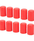 Top Notch Red Silicon Intake Vacuum Hose Covers Kit, 10 Pack Universal 16mm Engine Bay Weatherproof Plugs That Rock, Durable Oil Resistant Fit For Any Car Under The Hood. 10 red silicone vacuum plugs