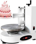Electric Cake Frosting Machine 200W With 4 To 12 Inch Adjustable Rotating Cake Turntable Smoothers Icing Polisher
