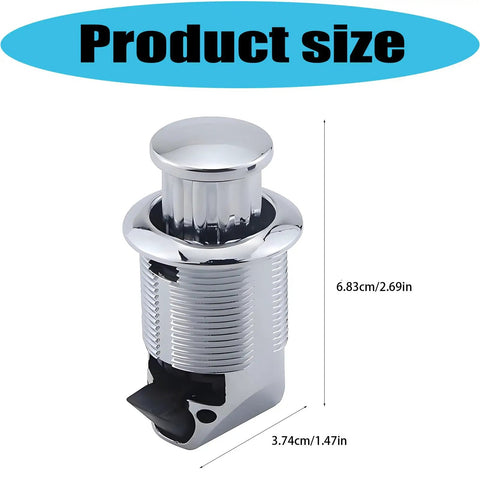 Interior Push Button Latches For Campers And Motorhomes No Fuss Secure Closure Replacement Hardware Easy Install Alloy Wear Resistant