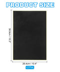 Two Pack 15.3x10.4 Inch Black Laser Engraving Paper Sheets For Fiber Laser Marking And Engraving On Metal Ceramics And Glass