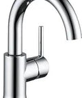 Single Handle Lavatory Faucet With Diamond Seal Technology, Chrome Finish, Easy Install In One Box