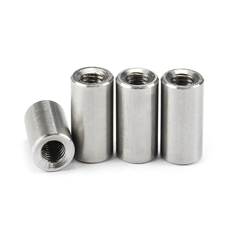 304 Stainless Steel Internal Threaded Dowel Pins Set, Parallel Locating Pins With Single Hole, Assortment M2.5 M3 M4 M5 M6 M8