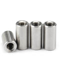 304 Stainless Steel Threaded Dowel Pin Set With Internal Thread Parallel Locate Pins For Precise Alignment Single Hole Dowel Pin 80mm Length M4x6mm Thread Built Tough Heavy Duty Rock Solid Fixture Pin For CNC Machinery Workbenches