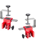 Rock Solid Stainless Steel Drawer Panel Clamp With Zero Hassle Adjustable Side Mount and Precision Knob for Smooth Fine Tuning.