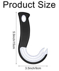 2 Pack Easy Open Ring Pull Can Opener Set For Folks With Painful Fingers Nail Friendly Kitchen Gadget That Lets You Open Cans Smoothly Without Bending Tabs Durable Lightweight Design, 5.9in x 3.5in plastic opener