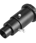 Black 1.25 Inch Variable Telescope Camera Adapter for Prime Focus and Eyepiece Projection Astrophotography, Fits Canon EOS