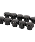 7 Star Soft Knob Holder With Brass Core For Machine Tools, Easy Grip Knob Holder For 6mm Thread, Pro Grade Workshop Gear Pack Of 10, Durable Smooth Surface, Ergonomic And Practical, black knobs pack