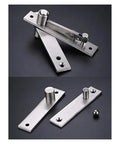 Premium Heavy Duty 360 Degree Concealed Pivot Hinge Made From Superior Stainless Steel with smooth rotation for hidden doors.
