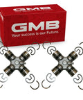 Two Piece Rear Shaft Universal Joint Kit For Dodge Ram 1500 2000 To 2010 Durable U Joints Replacement Pack with GMB packaging