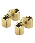 4 Pack Copper Barrel Hinges Hidden 180 Degree Opening For Doors Tables And DIY Furniture Hardware Fits 10 To 18 Mm Bore 14 Mm Size