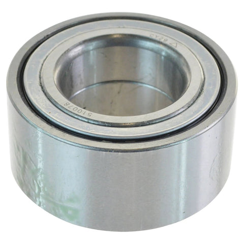 Close-up of metal component from Two Piece Front Passenger Wheel Bearing And Hub Kit For 2001 2006 Hyundai Elantra Includes Front Bearings And Hubs Easy DIY Install Ready To Roll Replacement Set.