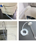 Feelers silicone tubing, 1/4 in ID x 3/8 in OD, clear, 3.28 ft, food-grade high-temp for home brewing