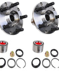 Rear Wheel Hub Bearing Assembly With Repair Kit For Subaru Impreza Forester Legacy AWD Compatible With 1992-1999 Legacy, 1993-2007 Impreza, 1998-2008 Forester Replaces BR930577K 2 Pack