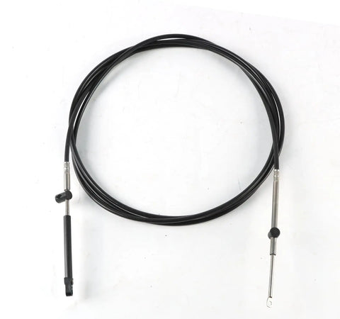 15 Foot Outboard Engine Control Cables Set With Throttle And Shift Cables For Mercury MerCruiser Boats, 2 Pack Gen I 33C Throttle Cable