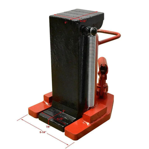 10 Ton 5 Ton Hydraulic Toe Jack Straight Up Built Tough As Nails To Crush Massive Loads With Smooth Manual Pumping And Low Profile Design.