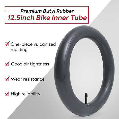 12.5 Inch Bike Inner Tube Fits Twelve And A Half By One Point Seven Five To Two Point Two Five Inch Schrader Valve AV32mm