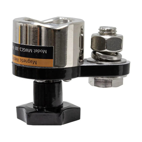 Heavy Duty 300 Amp Magnetic Welding Ground Clamp With On Off Switch For Weld Tool Kit And Accessories Quick Setup Securely Grips Flat Or Round Surfaces