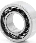 Close-up of 2 Pack Deep Groove Radial Ball Bearings Open Style Seal for Fidget Spinner DIY Projects, 0.25 in ID, metal construction
