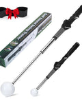 5 In 1 Retractable Golf Swing Trainer For Right Or Left Handed Players With Arm Band Included, Realistic Game Changing Feedback