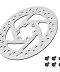 145mm Six Bolt Disc Brake Rotor For Road And Mountain Bikes And Electric Scooter Models Delivers Crisp Braking And Stops On A Dime